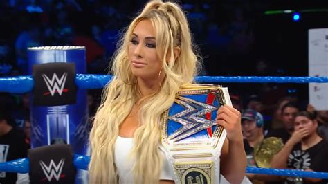 carmella nipple|WWE star Carmellas bra bursts open mid